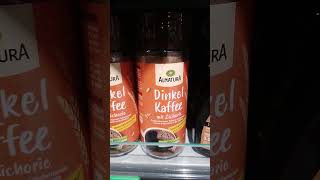 BioDinkelKaffee im edekaSupermarkt Gewicht 100 Gramm Preis 299 € food deutschland bio [upl. by Reynard]