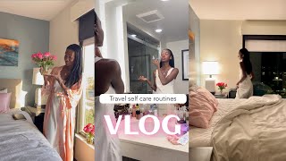 How I continue selfcare habits amp routine when traveling —especially for work discipline Habits [upl. by Ymereg]