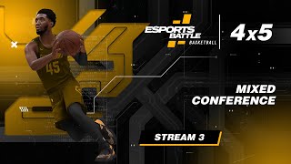 20241205  Mixed conference EBasketball ESportsBattle Stream 3 [upl. by Tarryn501]