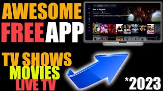 Best Free Streaming App For 2023  Free Movies TV Shows Live TV  MUST HAVE [upl. by Sirovaj]