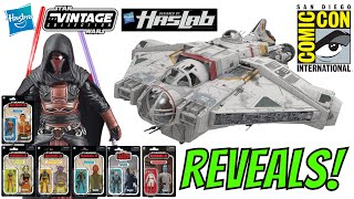 HasLab Ghost Revealed  Other Vintage Collection Reveals From SDCC [upl. by Adlez]