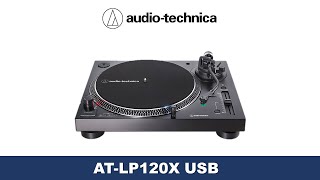 ATLP120XUSB Setup  DirectDrive Turntable Analog amp USB [upl. by Kinson946]