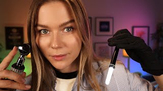 ASMR Ear Exam Ear Cleaning amp Hearing Test with My Assistant Medical RP Personal Attention [upl. by Otte162]