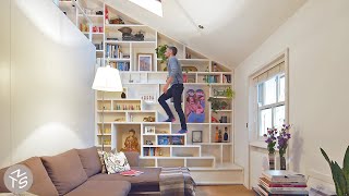 NEVER TOO SMALL London Heritage Loft Apartment Conversion 54sqm581sqft [upl. by Ozzie]