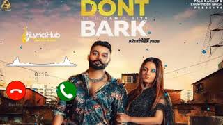 dont bark song trending ringtone like share subscribemychannel dont bark ringtone like [upl. by Allecsirp]