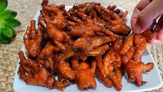 The most delicious recipe for chicken feet Your friends will be amazed [upl. by Crain365]