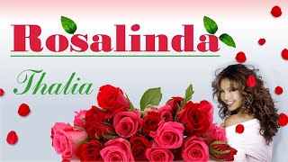 Thalia  Rosalinda с переводом Lyrics [upl. by Akenahs]