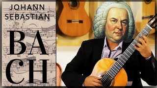 Best of Bach  Classical Guitar Compilation  BWV  Siccas Guitars [upl. by Cloutman]