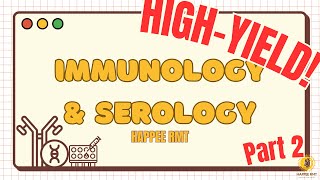 HIGHYIELD MEDTECH RECALLS PART 2 Immunology amp Serology Review by Happee RMT medtech [upl. by Leber]