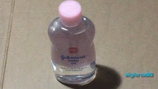 Johnson amp Johnson Baby Oil Review [upl. by Jezebel]