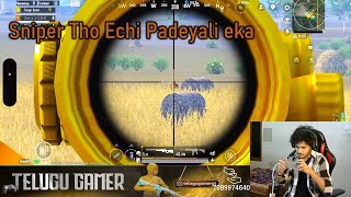 Sniper Tho Echi Padeyali eka  Highlights Telugu Gamer [upl. by Perloff]