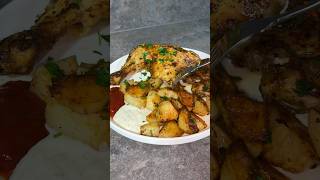 🍗 Hähnchen mit ZitronenSenf Marinade und Ofenkartoffeln 🥔 [upl. by Amanda]