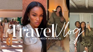 MARRAKECH TRAVEL VLOG WOMENS RETREAT NEW FRIENDS  VULNERABLE amp MORE  ALLYIAHSFACE MOROCCO VLOG [upl. by Alrahs]