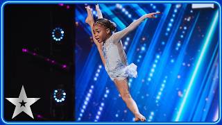 An IMMACULATE performance from 7yearold Skylar Blu  Unforgettable Audition  Britains Got Talent [upl. by Colson]