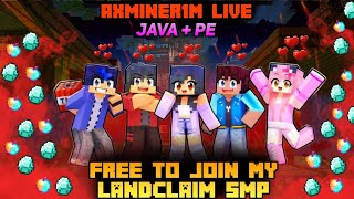 Minecraft Live Crack SMP  Java  Pocket SMP Server Free For all minecraft live [upl. by Rigdon284]