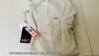 511 Men’s Marksman Long Sleeve Shirt [upl. by Aisatnaf]