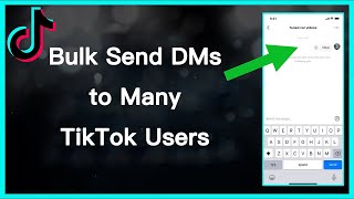 How to bulk send direct message to many TikTok Users in 2024 [upl. by Dylane195]