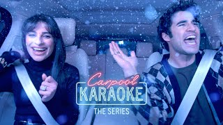 Lea Michele amp Darren Criss Christmas Caroling — Carpool Karaoke The Series — Apple TV [upl. by Ever838]