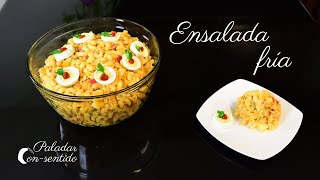 Ensalada fría [upl. by Boj440]