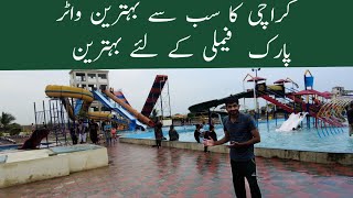 Best Water Park In Karachi  Family Picnic 2022  Wild Venture Water Park Vlog [upl. by Llerod]