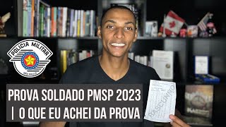 CONCURSO SOLDADO PMSP EDITAL 22023 I OPINIÃƒO SINCERA  BIZU COM VAGNÃƒO [upl. by Shaylah795]