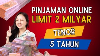 PINJAMAN ONLINE LIMIT BESAR TENOR PANJANG YANG AMAN TERDAFTAR OJK [upl. by Arretal]