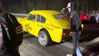 Old vs new Working on the video from a few weeks ago at i64 Motorplex ￼in owingsville ky [upl. by Adlesirk]