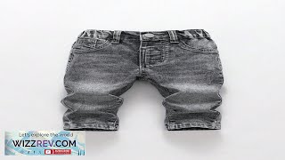 Baby Boys Medium Washed Stretch Denim Jeans SHEIN USA Review [upl. by Gerhardine]