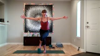 Gentle Flow with Twists Hip Openers and Eagle Pose [upl. by Yedok]