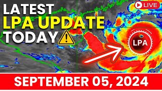 Latest LPA Update Today September 05 2024  Ulat Panahon Ngayon  Pagasa Weather Update Today [upl. by Bashemath]