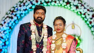 Samanth With Vineetha  WEDDING RECEPTION [upl. by Oringas]