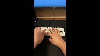 QK65 V2 Classic  All Foams  KBDFans Roller Linear Switches typingspeedtest keyboardasmr [upl. by Anilak]