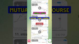 Neeraj Joshi Mutual Fund Course  Neeraj Joshi Trading Course neerajjoshi course shorts [upl. by Ridgley881]