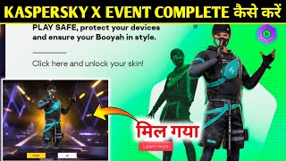 Kaspersky X Free Fire Max Event Kya Hai  Free Fire New Event Today  FF Kaspersky X Event Bundle [upl. by Mik919]