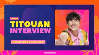 Interview with Titouan — France at Junior Eurovision 2024 🇫🇷 [upl. by Sibelle]