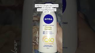 Nivea Body Lotion Q10 Vitamin C Firming Fermete Review skincare niveabodylotionreview shorts [upl. by Solohcin304]