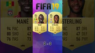 Mane vs Sterling 🔥 FIFA Evolution FIFA 1624 EAFC 24 [upl. by Mairim448]