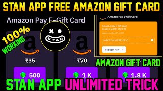 Stan App Se Amazon Gift Card Kaise Le  How To Get Stan App Se Amazon Gift Card  Stan App Gift Card [upl. by Lehsreh534]