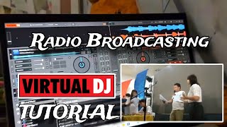 Radio Broadcasting Technical Director Virtual DJ Tutorial  TAGALOG [upl. by Acissaj]