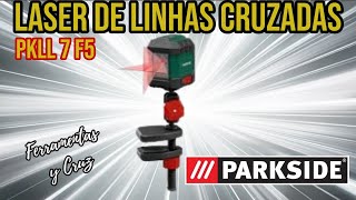 Laser De Linhas Cruzadas Parkside  PKLL 7 F5 [upl. by Toffic]