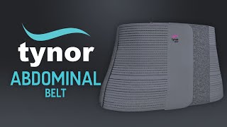 Tynor Tummy TrimmerAbdominal belt8quot A03 to support and compresses the abdominal muscles [upl. by Yrreg]