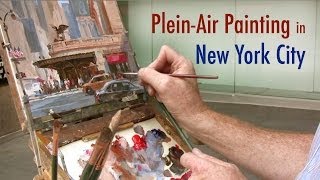 Plein Air Painting in New York City [upl. by Delahk]