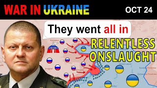 24 Oct NO TURNING BACK Ukrainians FACE A MASSIVE WAVE of Attacks  War in Ukraine Explained [upl. by Nylime389]