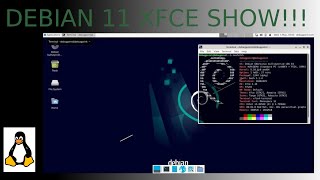 DEBIAN 11 XFCE SHOW [upl. by Rolan]