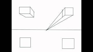 How To Draw Cubes And Rectangular Solids In One Point Perspective [upl. by Uund750]