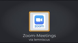 Zoom Videomeetings [upl. by Lyrrehs]