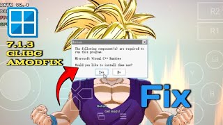 Visual c Error Fix  Winlator Glibc 713 Amodfix5  Dragon Ball Z Sparking Zero  OnePlus 9 [upl. by Nylave670]