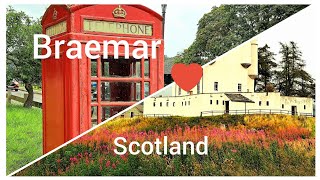 A piece of wonderful Scotland 🤩 Balmoral Deeside The lovely village of Braemar 💚 August 2024 [upl. by Darom]