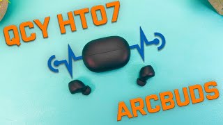 QCY HT07 ARCBUDS  Топовые беспроводные НАУШНИКИ за КОПЕЙКИ 6 Микрофонов Шумодав Прозрачный режим [upl. by Ynaffital]