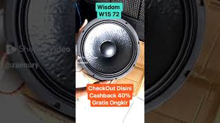 Speaker wisdom w15 72 Bahan Horeg mu Bolo ‼️ speakerwisdom speakerhoreg [upl. by Lemar433]